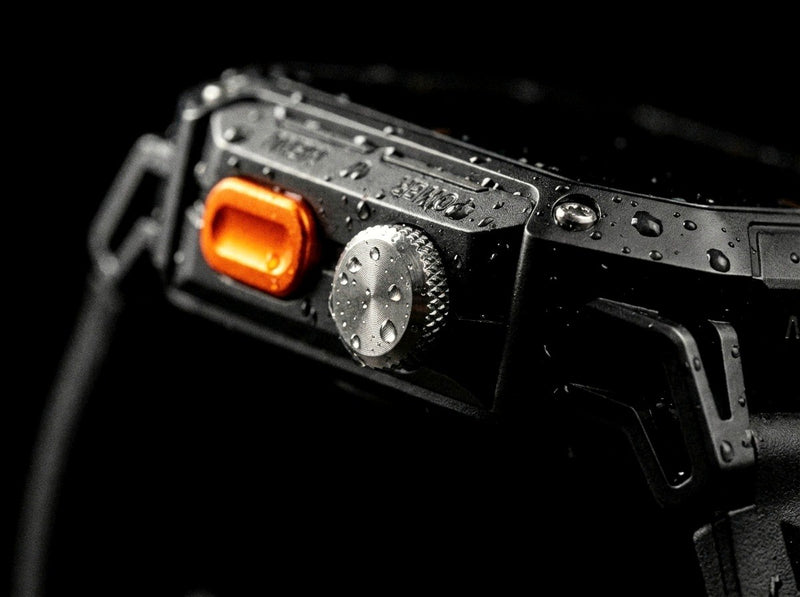 Zinc alloy case close-up