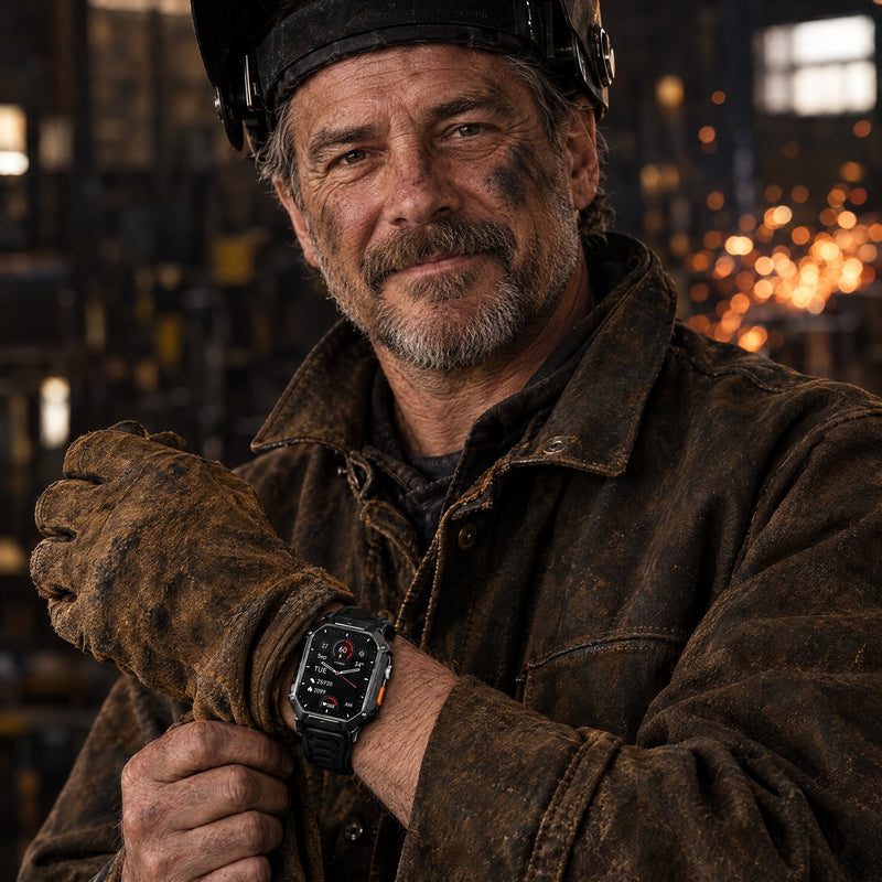 Ferrix Rugged Smartwatch on the job