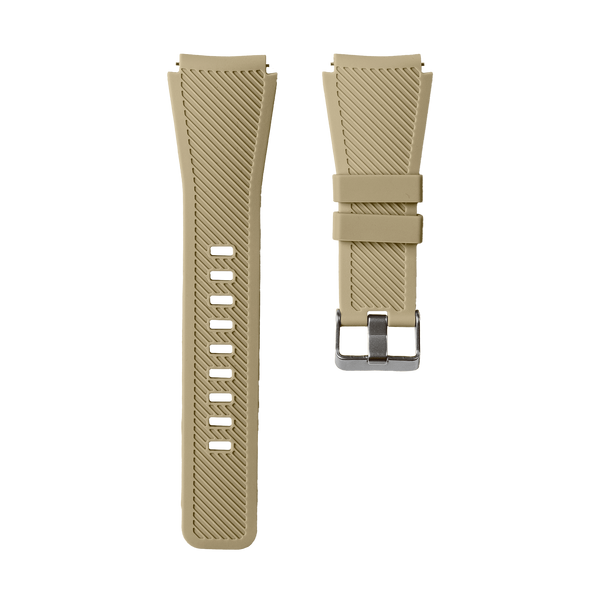 Tan Silicone Strap